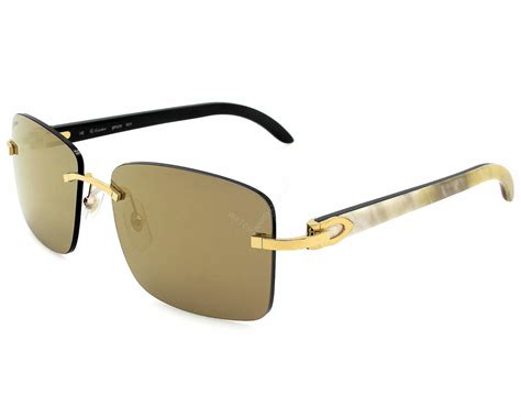 cartier buffalo sunglasses wholesale cheap|cartier glasses 140 genuine horn.